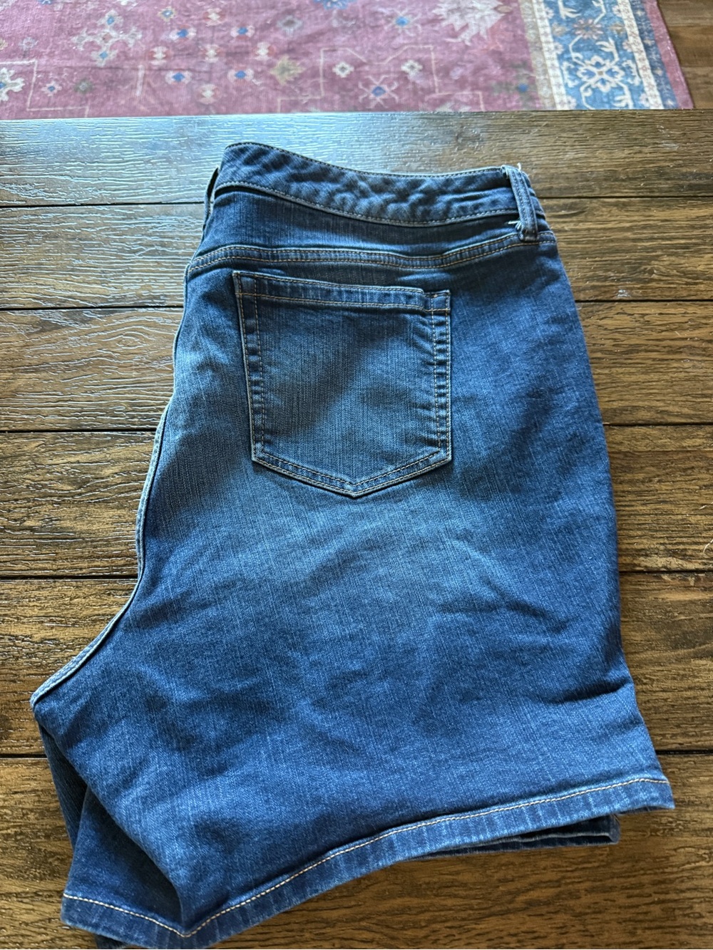 torrid Dark Blue Cropped Denim Jeans